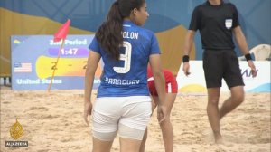 World Beach Games: Football history being made in Doha