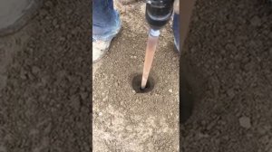 Ямобур из перфоратора. Смотреть всем!!