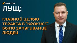 Лущ: организаторам теракта в "Крокусе" не удалось посеять панику в обществе
