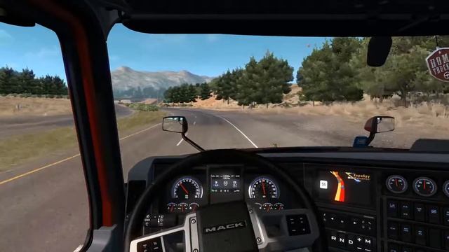 ATS №10 - По дорогам штата OREGON / ATS MP / American Truck Simulator / 1.37 смотреть онлайн