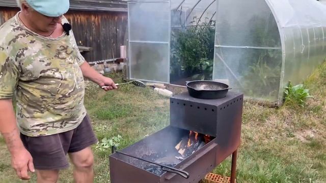 Супер гарнир из картошки для шашлыка + шашлык из индейки смотреть онлайн