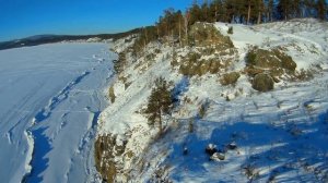 Тургояк. Зима. Крутики. FPV