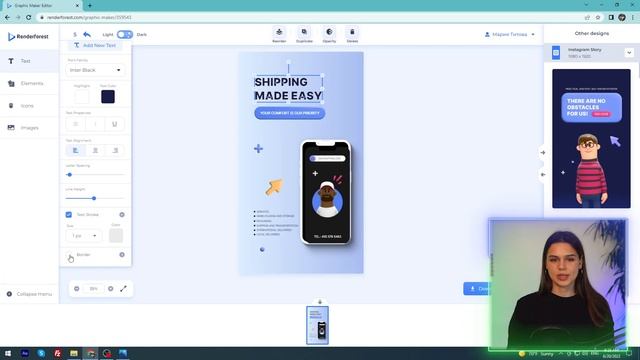 Renderforest Review  Complex branding with quality designs