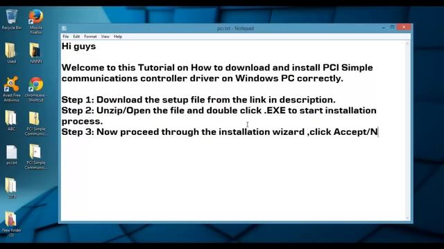 PCI Simple Communications Controller Driver Windows 10/7/8/8.1/Vista/XP 64/32 bit Download [HD] смотреть онлайн