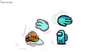 Among Us Cyan's Revenge - 177 - Just Slap Orange lol