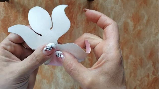 Бантики из экокожи (кожзам) по шаблонам. Мастер-класс. Нарядно и красиво. Само очарование-сделайте. смотреть онлайн