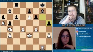 СТРИМ С ГОСТЕМ / ЖМГ ДИНА БЕЛЕНЬКАЯ/РАЗБОР ПАРТИЙ / ШКОЛА ШАХМАТ IQ CHESS / lichess.org [RU]