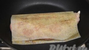 Шаурма в тортилье с курицей