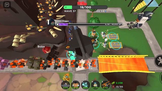 Дуо Хардкор с бафф Акселератор (The Soul Shredder Strategy) | Роблокс Tower Defense Simulator смотреть онлайн