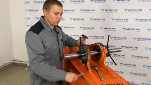 Точная центровка на станке МРНК Механик