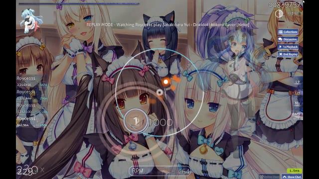 [osu!] Dokidoki kokoro flavor (choked S :( ) смотреть онлайн