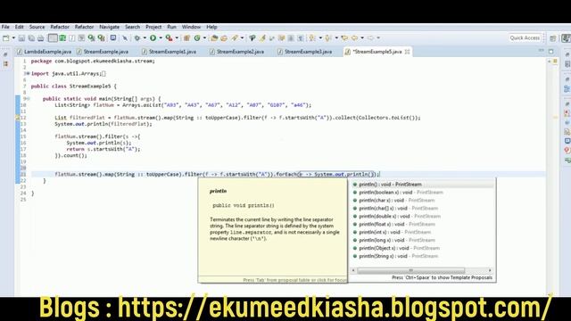 Java 8 Stream || ForEach || Example 6 смотреть онлайн
