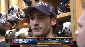 Post Game: Brandon Saad (4/6/17)