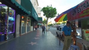 [4K] Walking around Hollywood Boulevard in Los Angeles, California USA