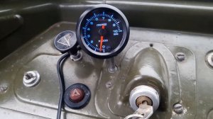 Тахометр на ГАЗ 66. С алиэкспресса