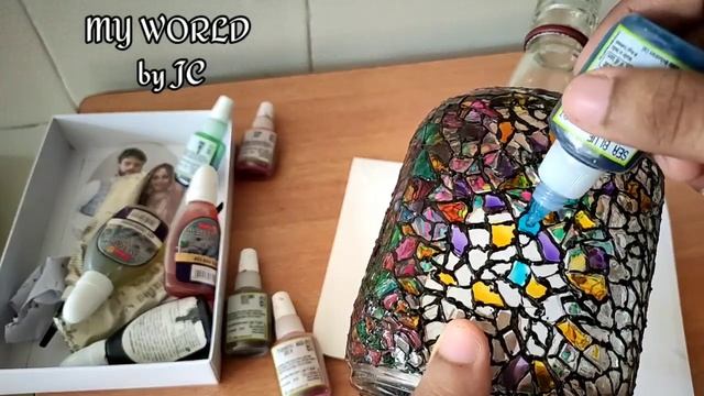 ഒരു കിടുക്കാച്ചി ബോട്ടിൽ ആർട്ട് ?bottle Art without acrylic colours смотреть онлайн
