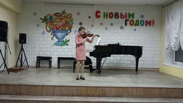 Р. Телепнёв. "Воскресная прогулка" - исполняет уч. 3 кл. Удалова Валерия