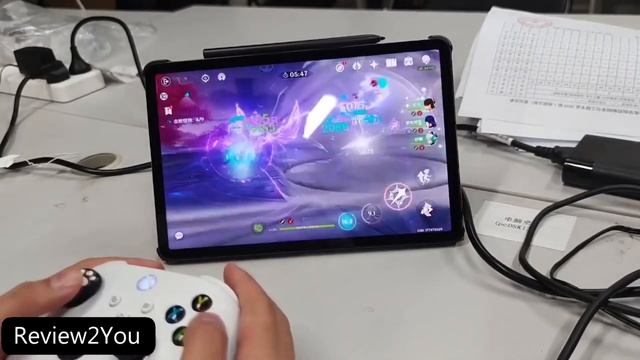 Xiaomi Mi Pad 5 Pro + Xbox Controller Genshin Impact Gameplay (Snapdragon 870, 6+128GB) смотреть онлайн