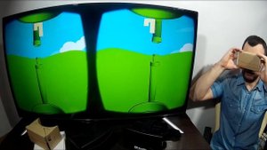 #56 Flappy для Google Cardboard VR. Обзор игры для очков виртуальной реальности