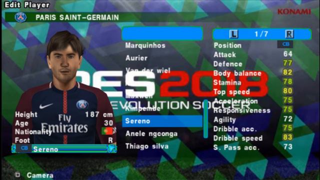 PES 2018 - ARMY 17-18 English | (PSP) смотреть онлайн