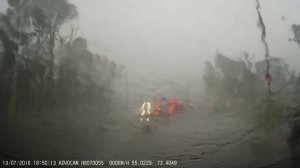 Ураган в Омске 13.07.2016