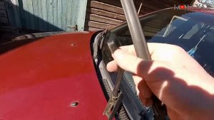 Замена дворников на Ланосе. Установил Winso AERO.