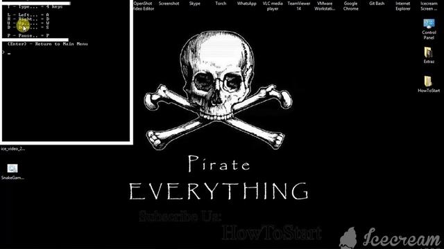 How to Create a Game on CMD | Snake Game Tutorial 2020