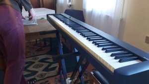Распаковка электронного пианино CASIO SDP-S100.
