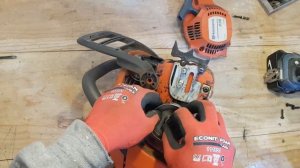 HUSQVARNA 236 HOW TO CHANGE THE CLUTCH TO THE CHAINSAW