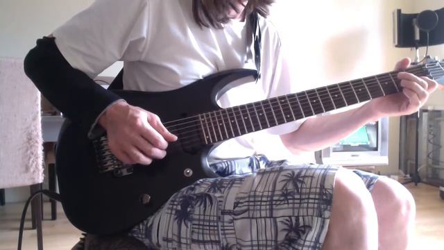 Blue moon on Ibanez 2127z ISH... смотреть онлайн