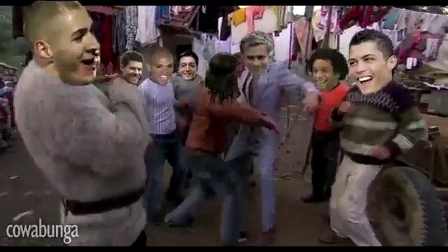 Игроки реала танцуют. Real Madrid players dance смотреть онлайн