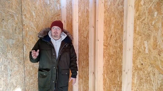 Отделка каркасника кирпичом. ЦСП под кирпич. Элементы силового каркаса. смотреть онлайн