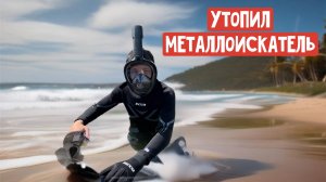 Утопил металлоискатель