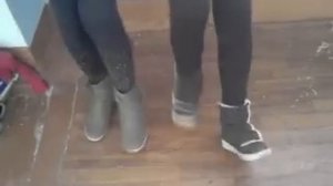 Танец ногами )