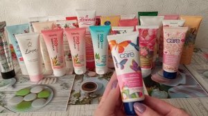 Все мои запасы кремов для рук и ног??