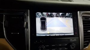 Porsche Macan 2018 установка оригинальной камеры заднего вида.
