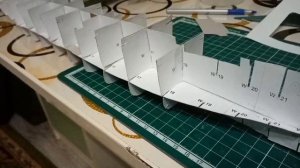 корабль Титаник из бумаги масштаб (1:400) часть 2