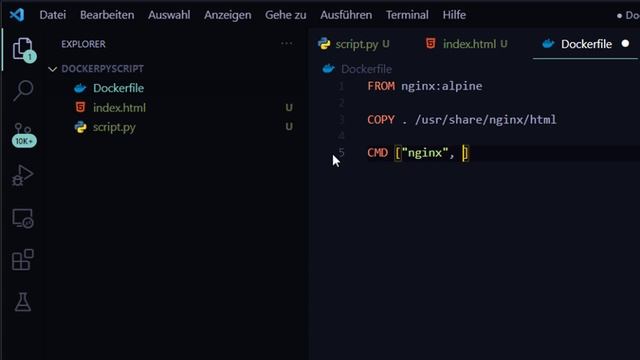PyScript App im Container - mit Hilfe von Docker & Nginx смотреть онлайн