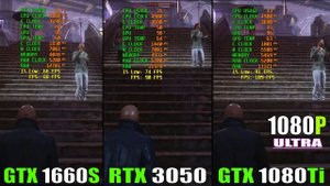 GTX 1660 SUPER vs RTX 3050 vs GTX 1080Ti || 7 PC GAMES BENCHMARK TEST ||