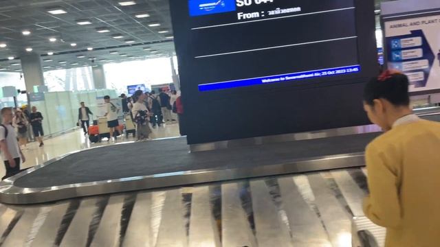 Прилетели в Тайланд. Аэропорт Бангкока Suvarnabhumi. Дорога до Паттайи. смотреть онлайн