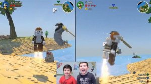 Лего Ворлдс Игра На Двоих На Разделённом Экране.