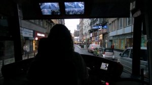 Прага из кабины трамваев / Prague through the cab of tram