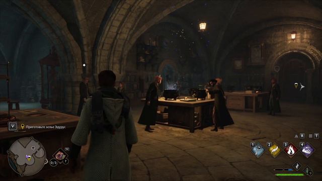 Прохождение Без Комментариев Hogwarts Legacy (Хогвартс Наследие)— Часть 6: Травы и зелья [4K]