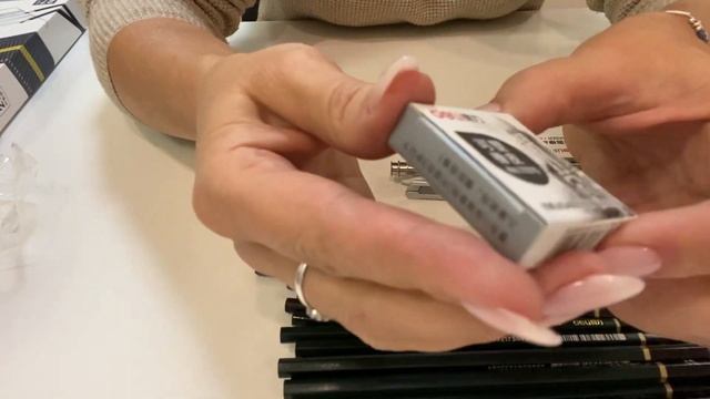 Набор для графических работ 27 предметов в пенале #набордлярисования