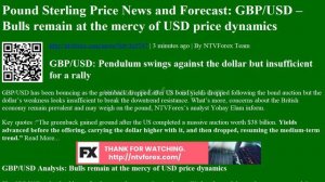 Pound Sterling Price News and Forecast GBP USD Bulls remain at the mercy of USD price dynamics