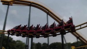 Американские горки Парк Горького в Харькове The roller coaster Gorky Park in Kharkov