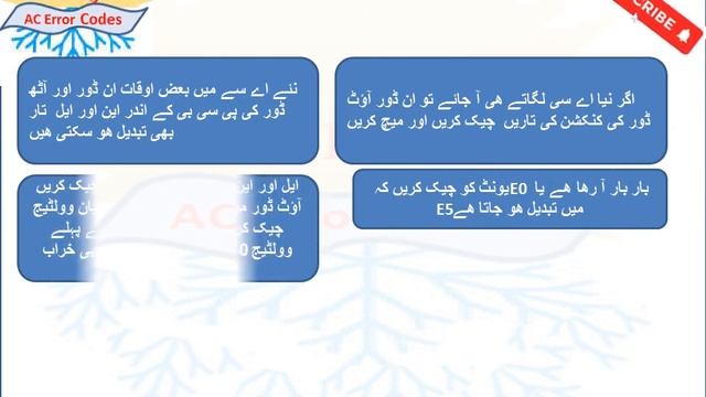 TCL AC E0 error Codes смотреть онлайн