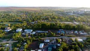 Белоусовка 13.05.2022. Панорама частного сектора с высоты 100 метров.