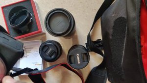 Canon R10 with Viltrox EOS R adapter