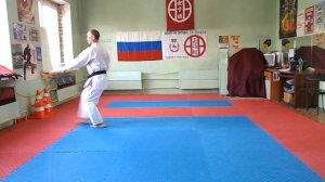 СИТОРЮ ката. Тайкиоку ШОДАН.